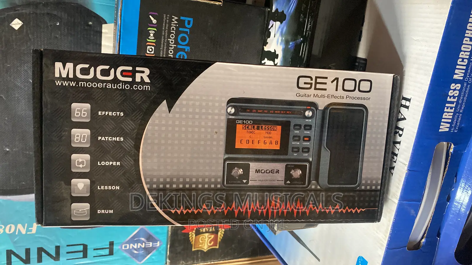 Mooer GE100 Guitar Multi Effects Processor