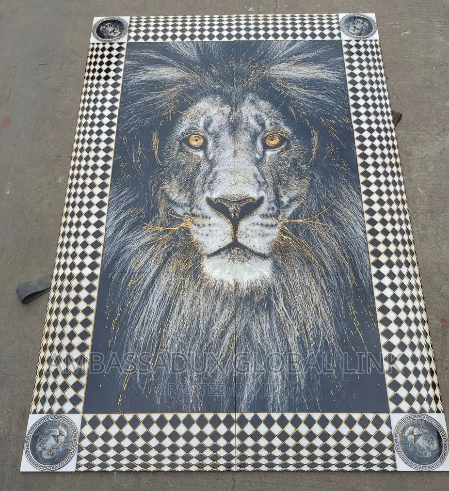 Lions Head Decor Tiles