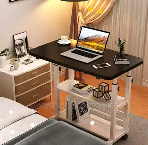 Big Size Adjustable (80cm) 3 Layer Chrome Steel Laptop Table
