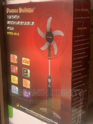 18” Rechargeable Fan