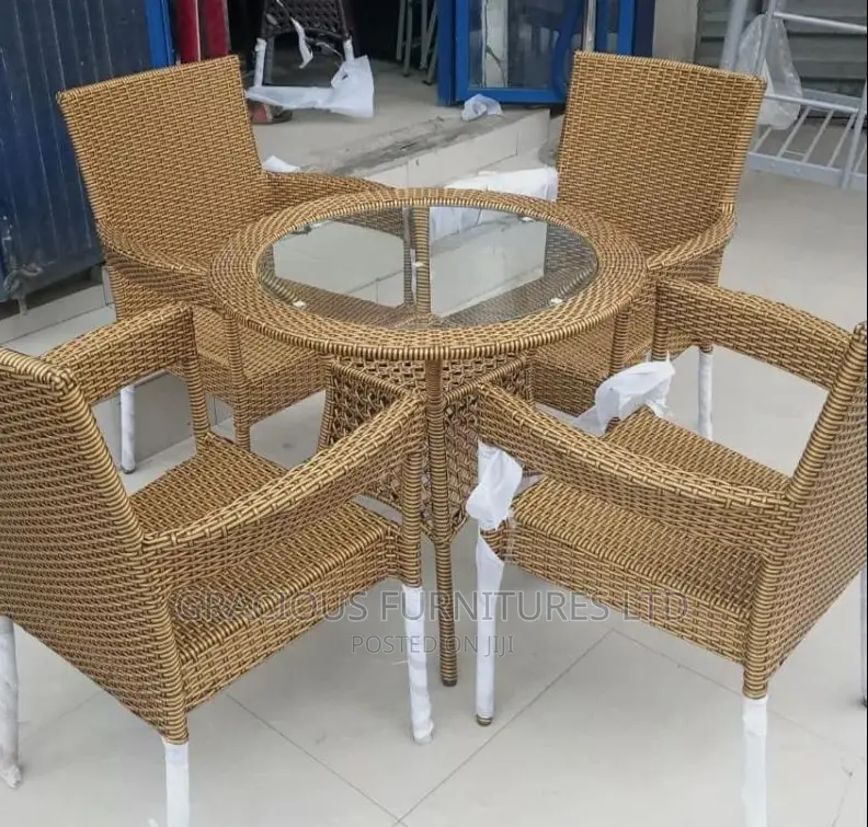 Rattan Table And Chairs