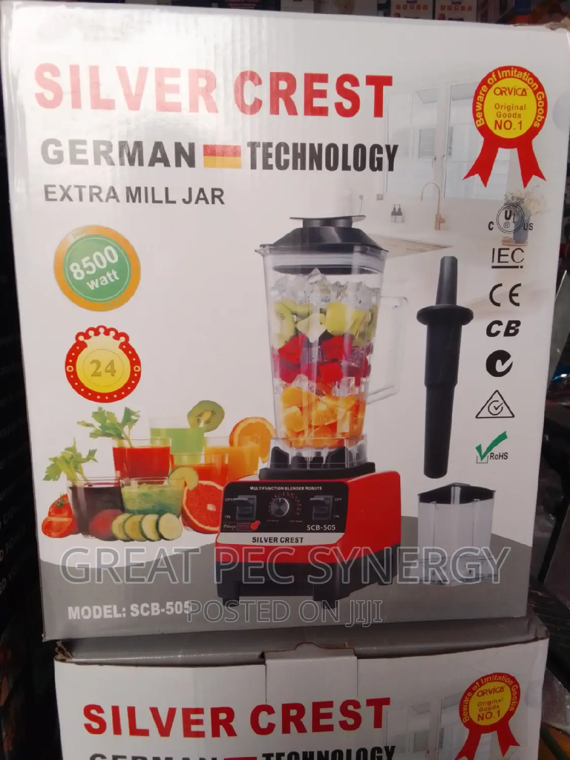 Silver Crest and Kenwood Blender