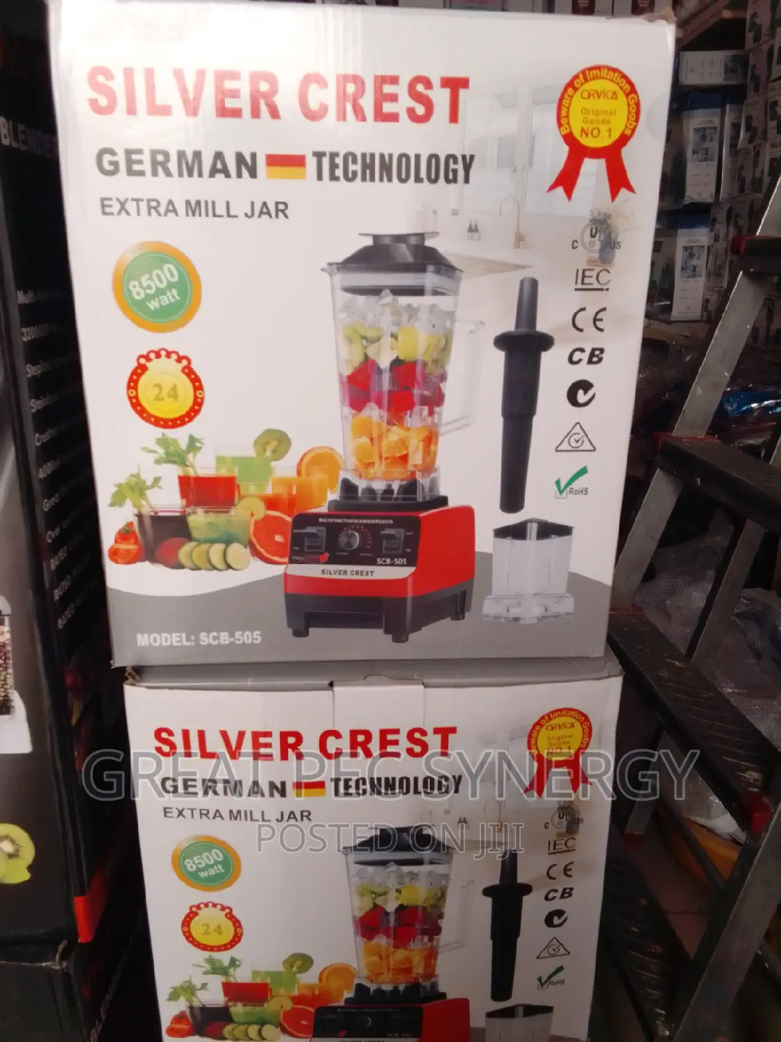 Silver Crest and Kenwood Blender