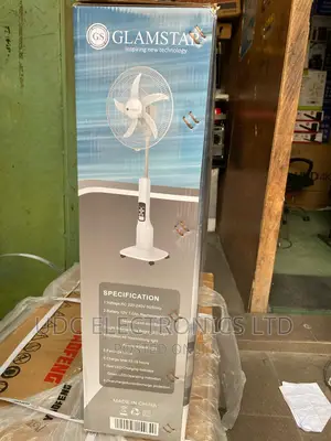 Glamstar Authentic Rechargeable Standing Fan