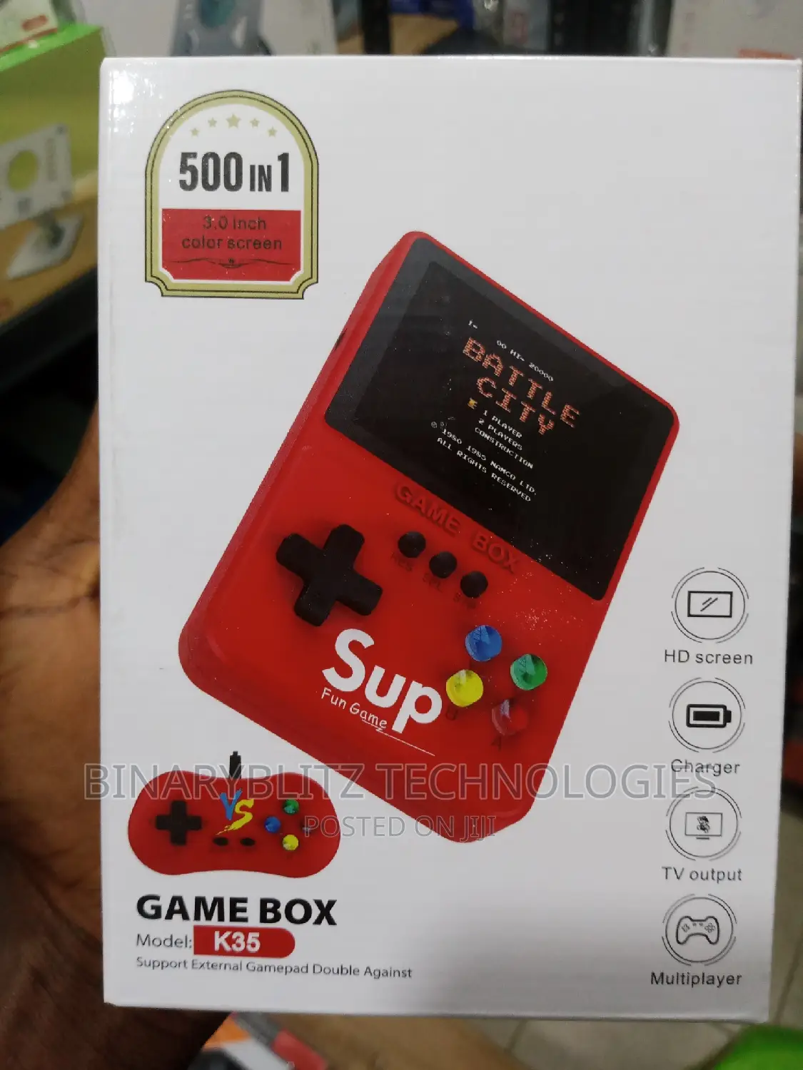 500in1 Game Box Console
