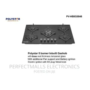 8mm 5 Gas Burner Tempered Gas Hub – Pv-Hb5g5848
