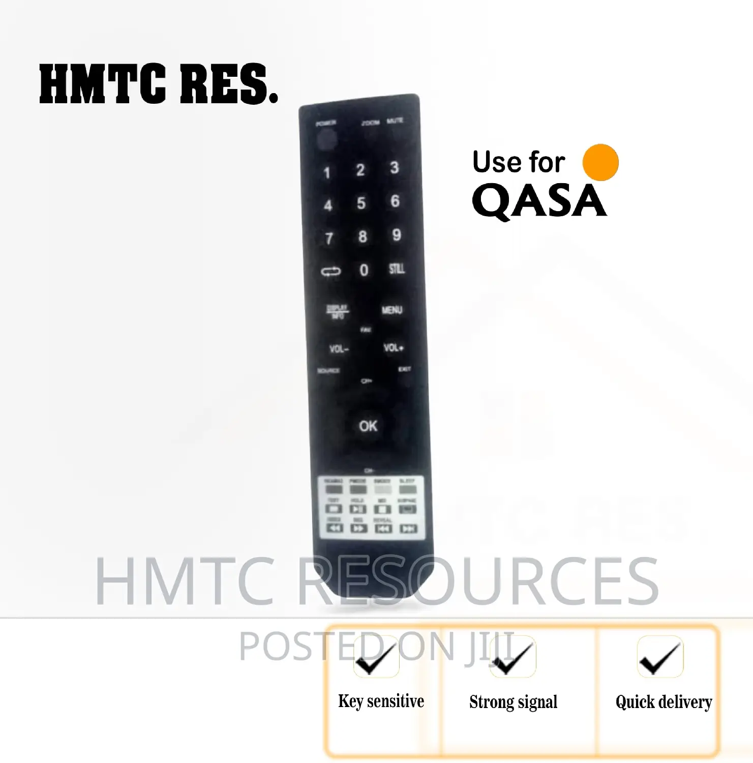 Qasa Led/LCD Televisions Remote Control