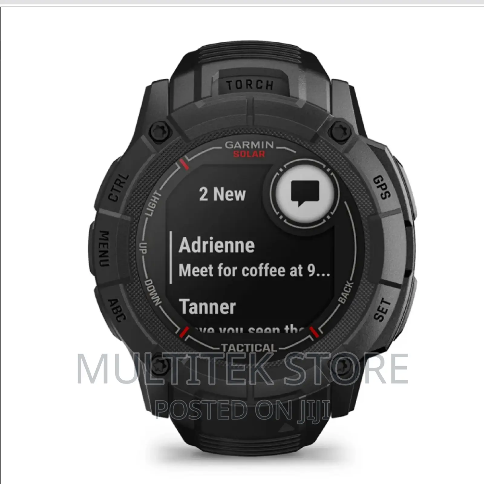 Instinct 2x Solar - Tactical Edition - Black