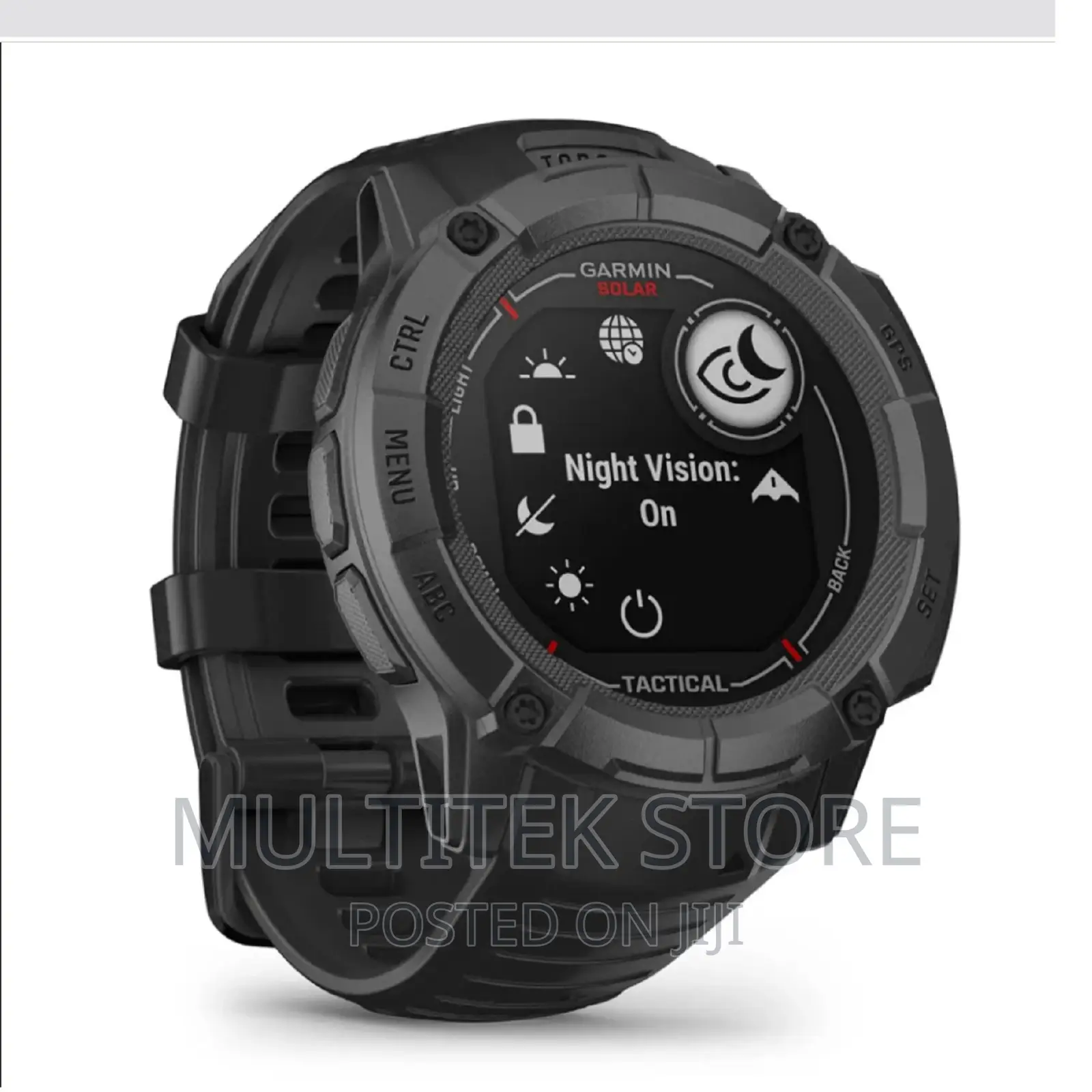 Instinct 2x Solar - Tactical Edition - Black