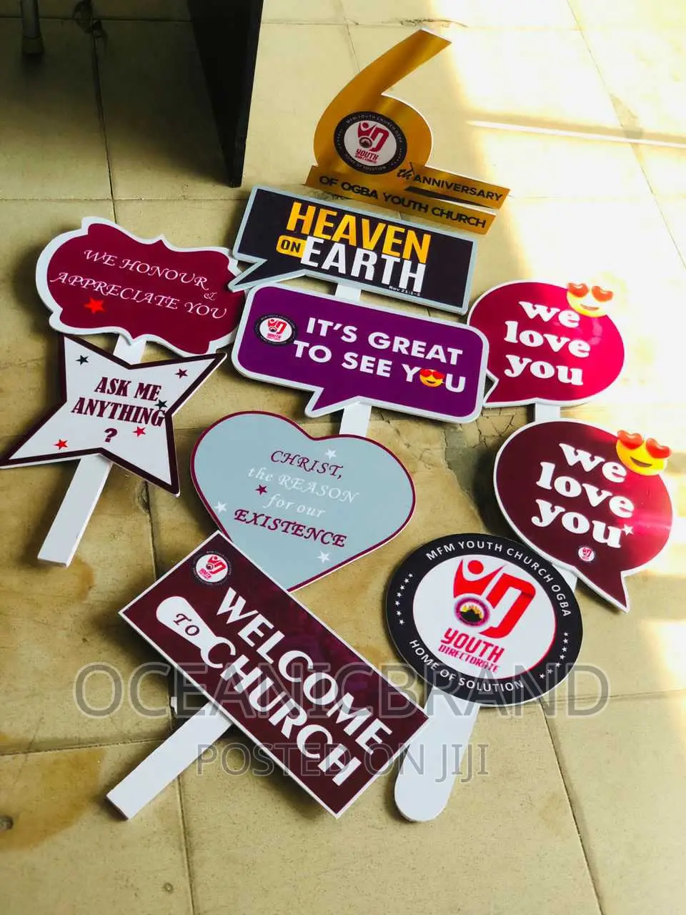 Photos Props and Placards Available