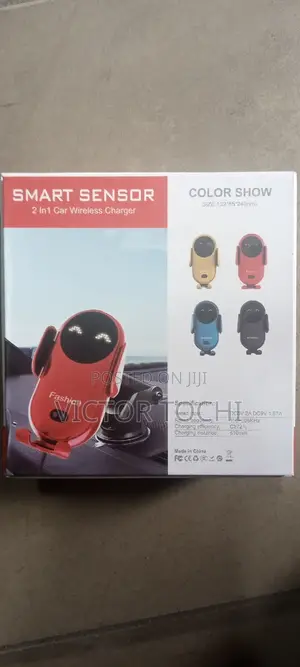 2 in 1 Car Wireless Charger and Phone Holder