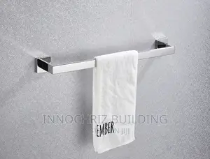 Chrome Single Towel Rail (6433f)