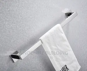 Chrome Single Towel Rail (6433f)