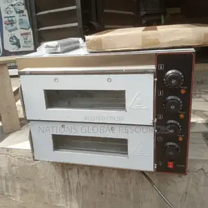 2 Deck 4 Trays Electric Pizza Oven .