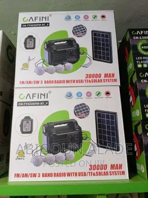 30000mah Cafini Lighting System With Radio and Usb