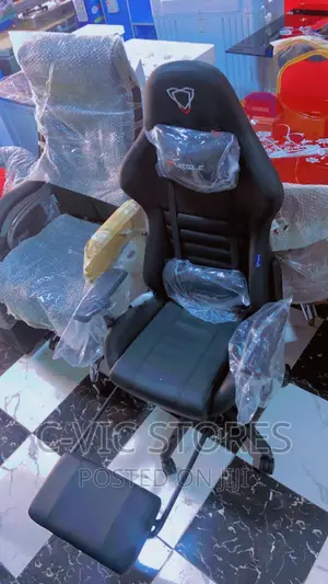 Furgle Computer Racing Gaming Ergonomic Chair + Footrest