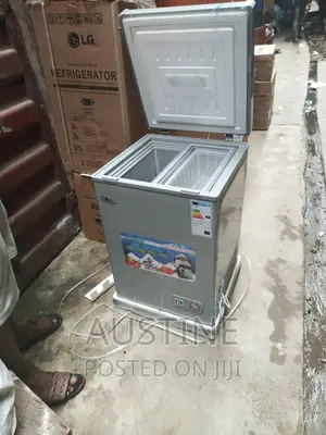 Brand New LG 200L Chest Freezer>>External Compressor>Silver>