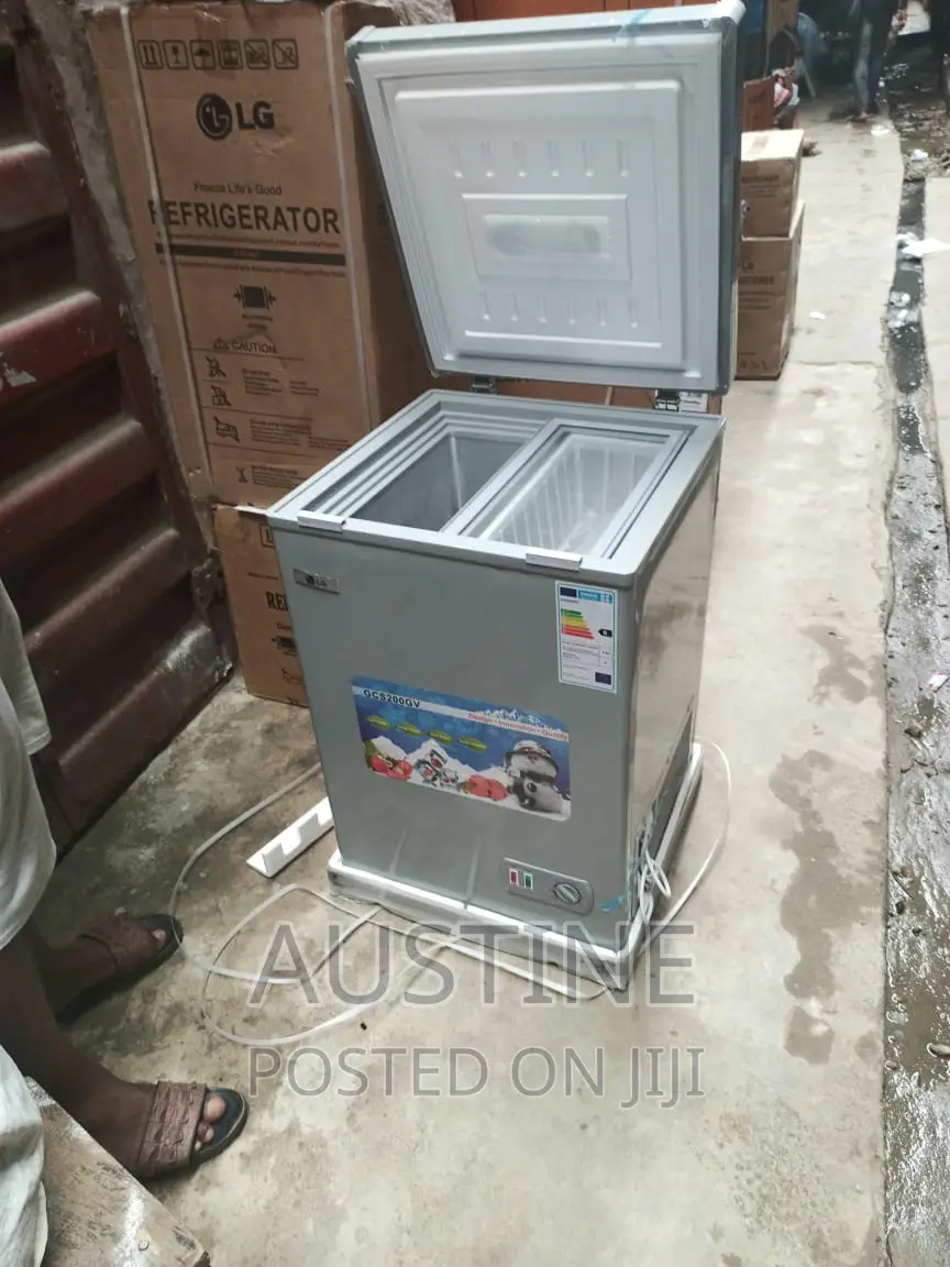 Brand New LG 200L Chest Freezer>>External Compressor>Silver>