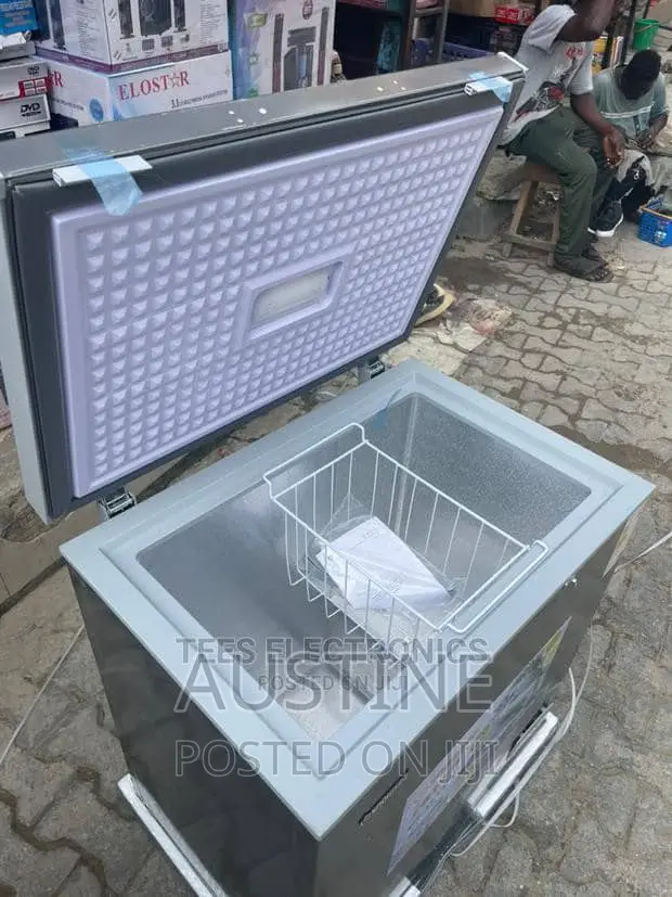 Brand New Snowsea 258L Chest Freezer>External>Silver Colour>