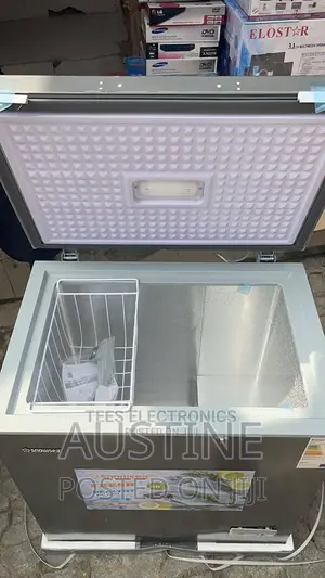 Brand New Snowsea 258L Chest Freezer>External>Silver Colour>
