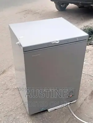 Brand New Hisense 140L Chest Freezer>External>Silver Colour>