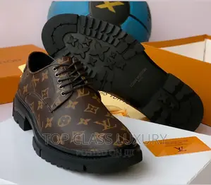 Original Louis Vuitton Men Luxury Designer Shoe