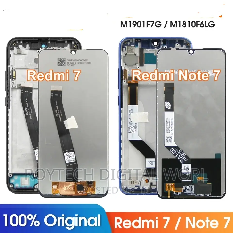 Redmi 12C, 10C, Note 10, Note 9, Note 8, Note 7 Screen