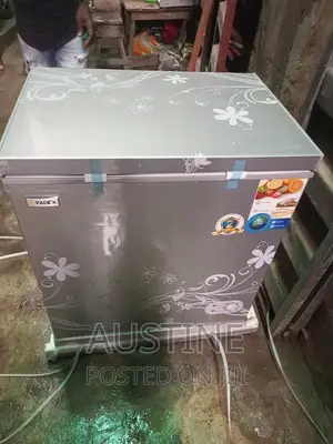 Brand New Padex 210L Chest Freezer>External>Silver Colour>