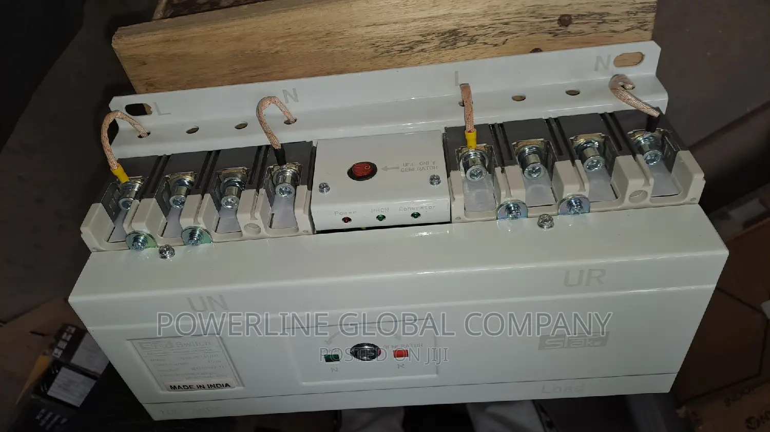 100amps Automatic Change Over for Home's /Hotels/ Companies