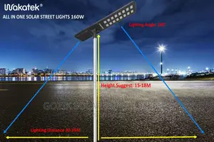 Wakatec 160w Solar Lights 16eyes