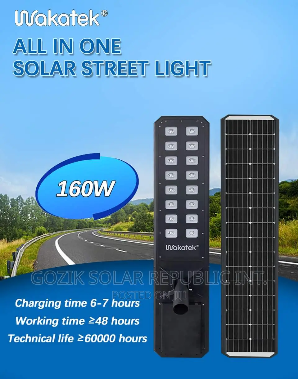 Wakatec 160w Solar Lights 16eyes