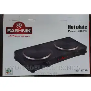 Rashnik 2000w High Heat Double Face Electric Hotplate