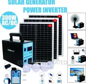 300w Ac/Dc Solar Generator