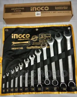 Ingcocombination Spanner Set 6-32mm - Ingco Hkspa1143
