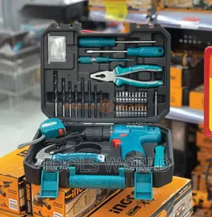 Total Combo Set With 12V Cordless Drill