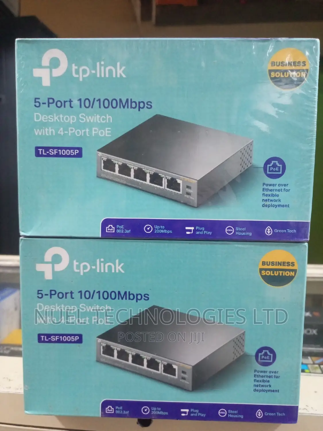 Tp-Link 5-Port 10/100mbps Desktop Switch With 4-Port Poe