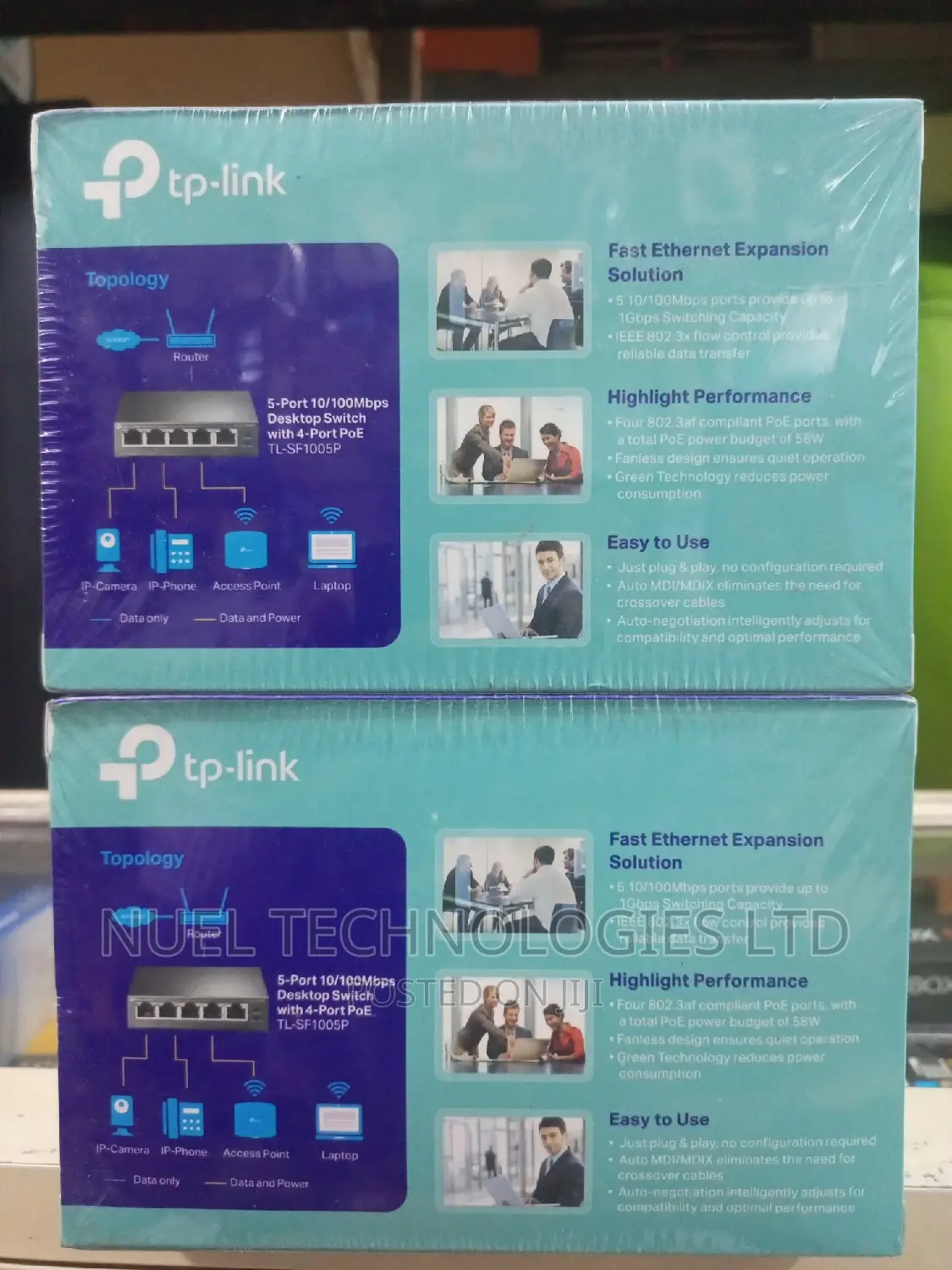 Tp-Link 5-Port 10/100mbps Desktop Switch With 4-Port Poe
