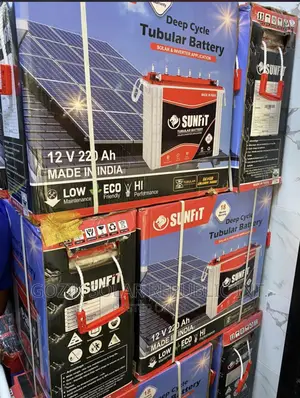 Sunfit Indian 220a Tubular Batteries
