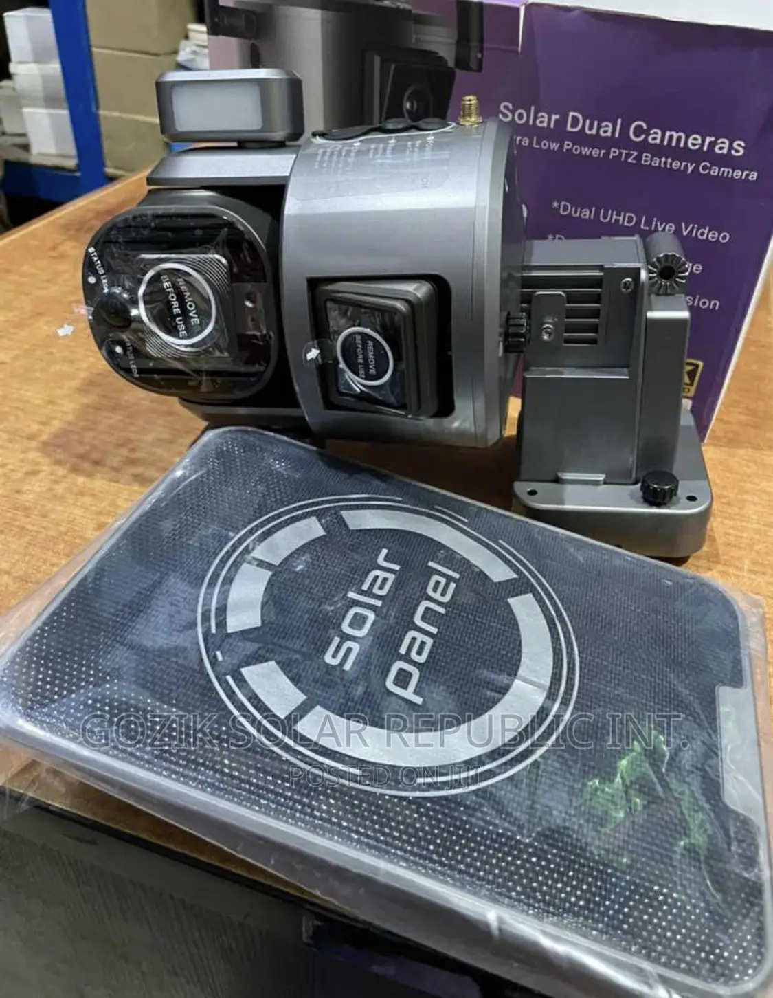 Solar Energy CCTV Camera Wifi