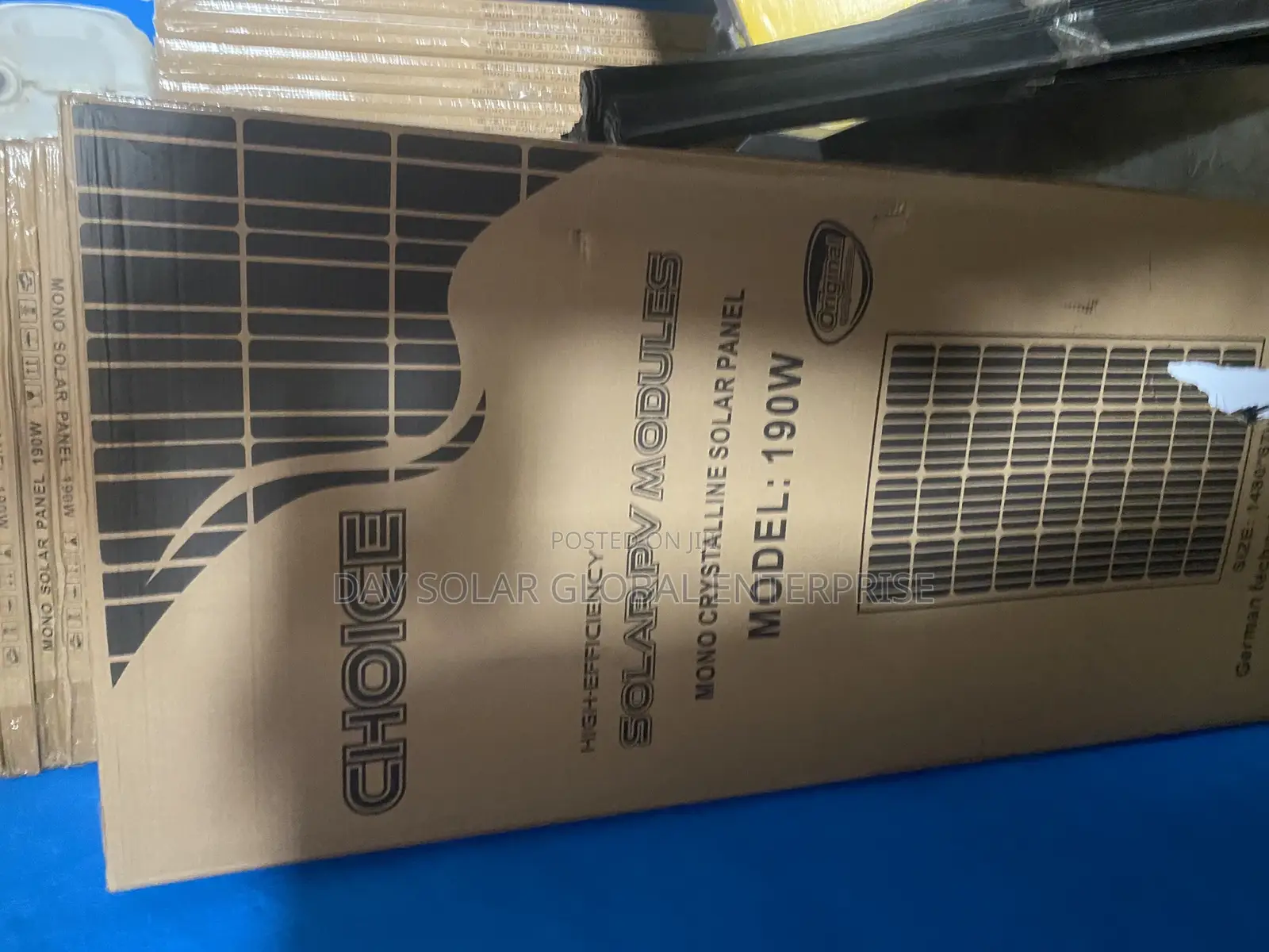 190W Solar Panel