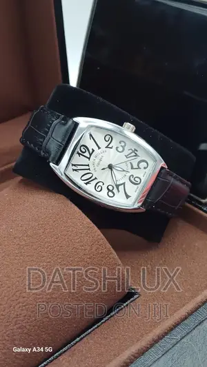 Photo - Franck Muller Leather Strap Wristwatch