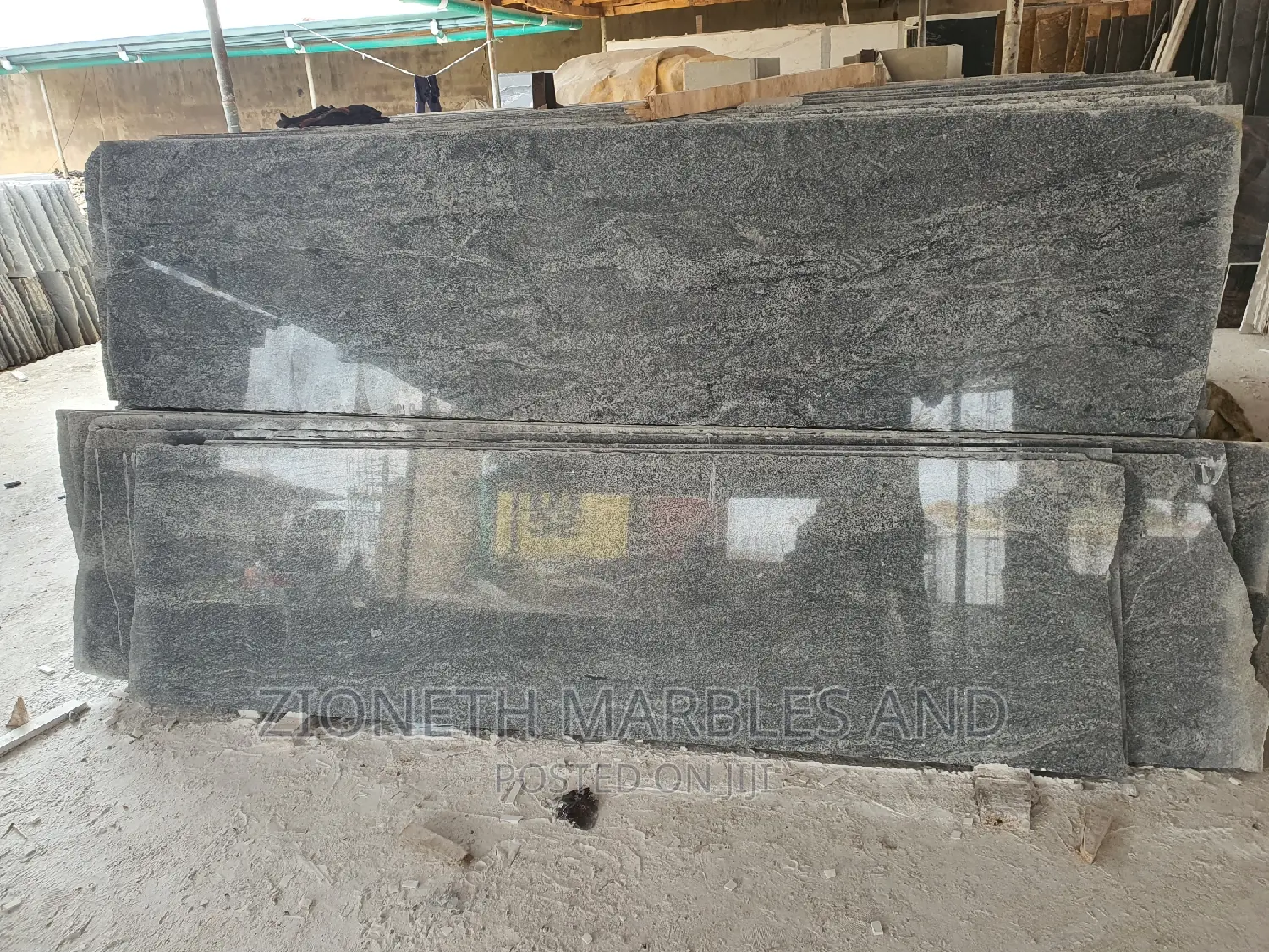 Stary Grey Granite Slab