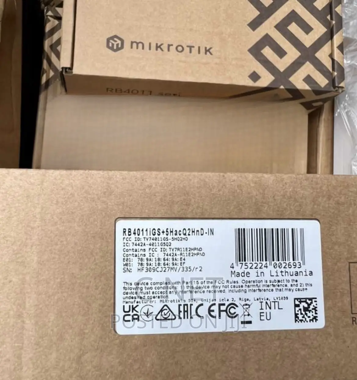 Mikrotik 4011 Wireless Router Board