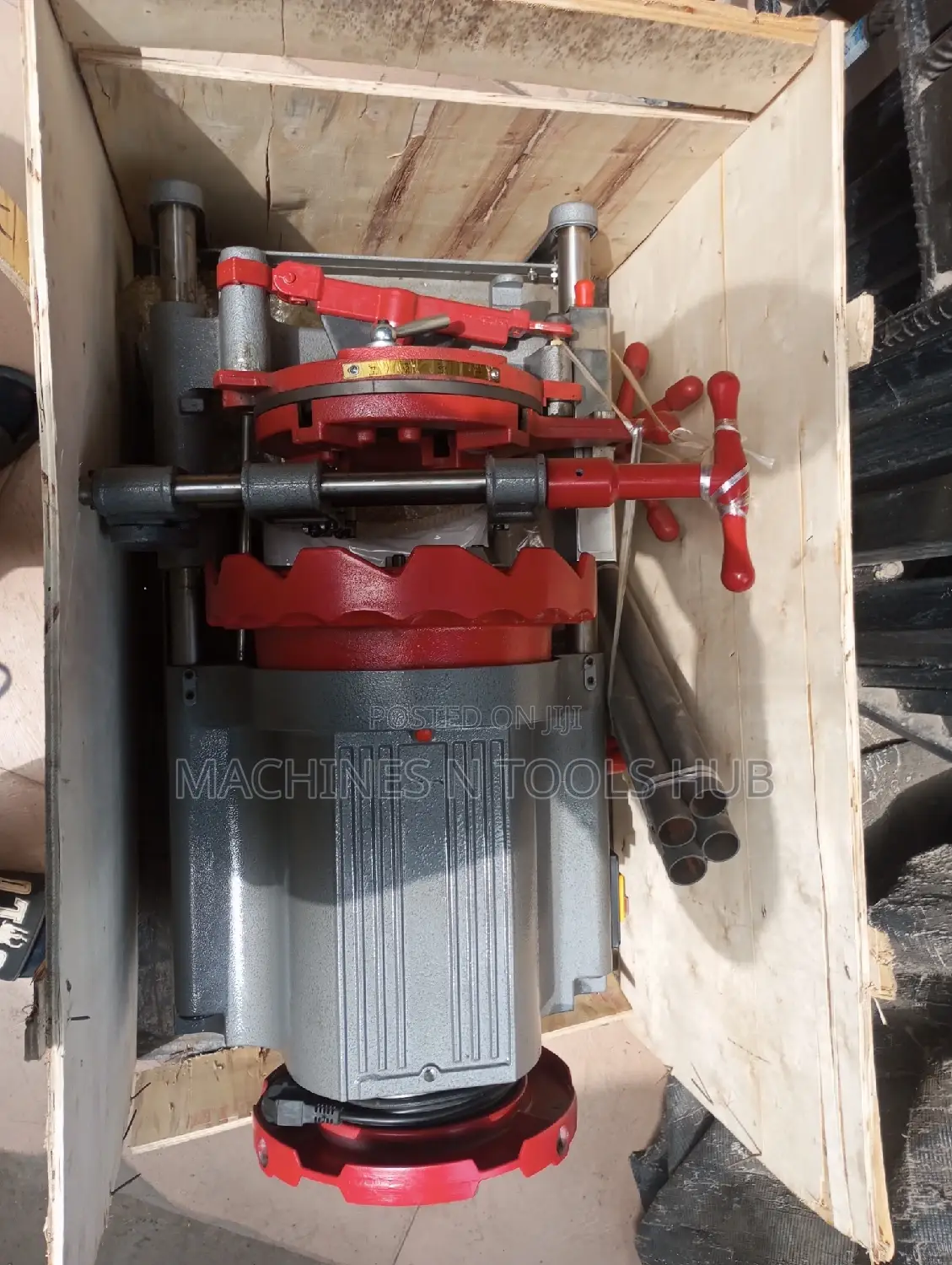 4" Pipe Threading and Dicing Machine