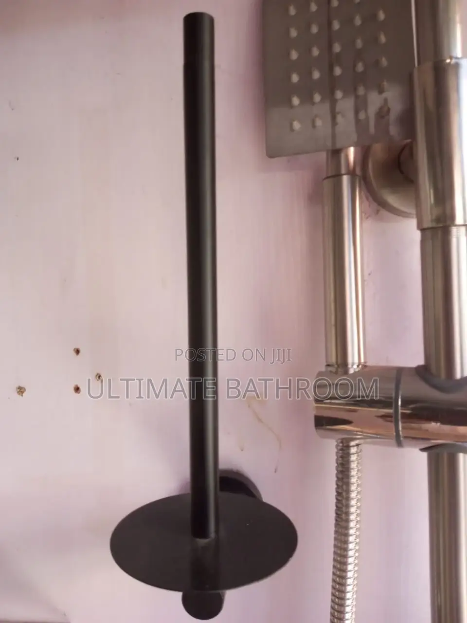 24cm Black L-Tissue Holder