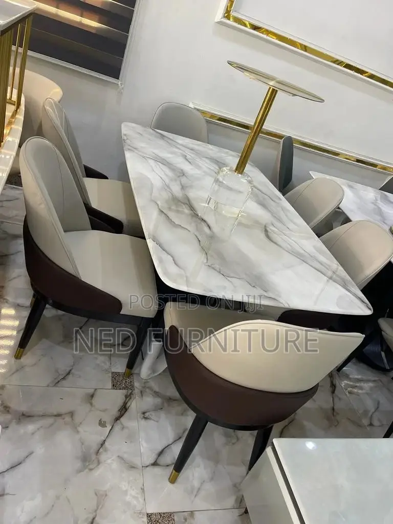 Quality Dining With Marble Top by 6 Seaters