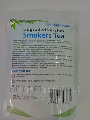 Smokers Tea: Herbal Tea for Lungs Cleansing, Better Breath