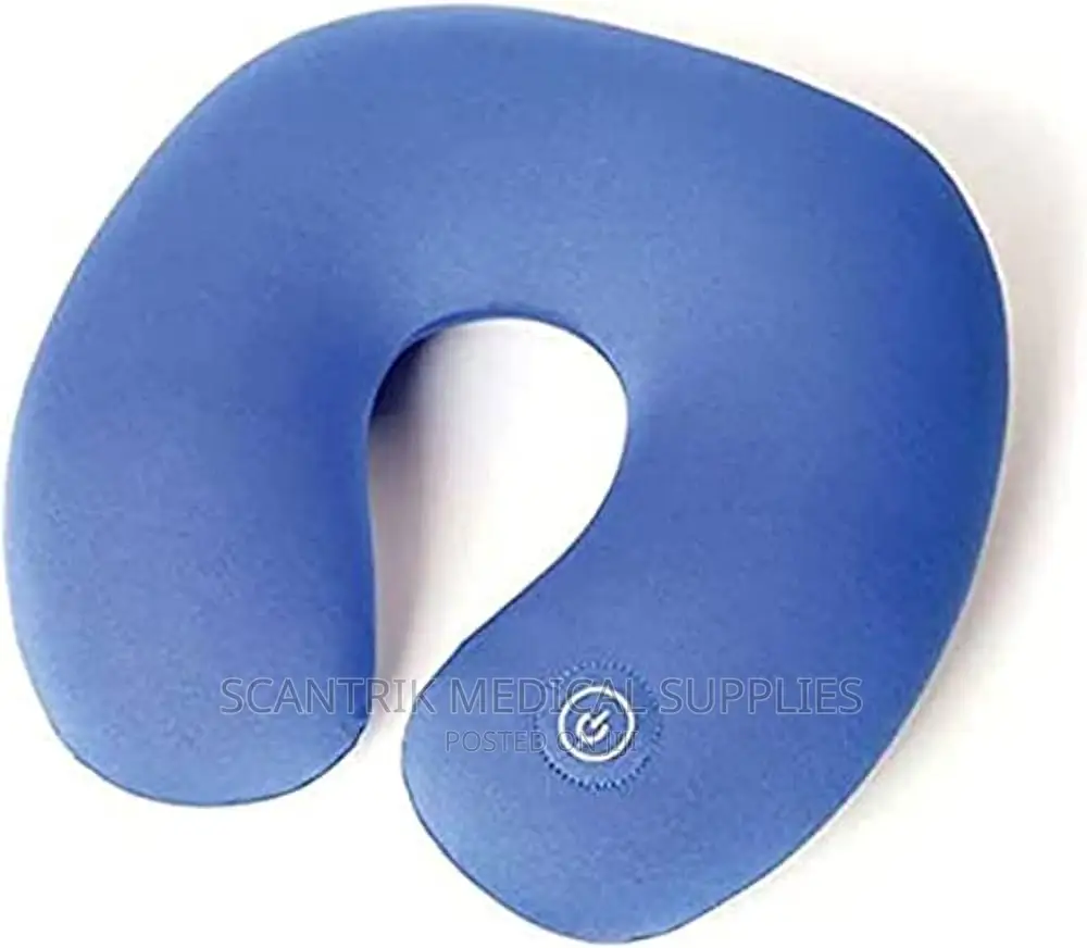 Blue Neck Massage Pillow