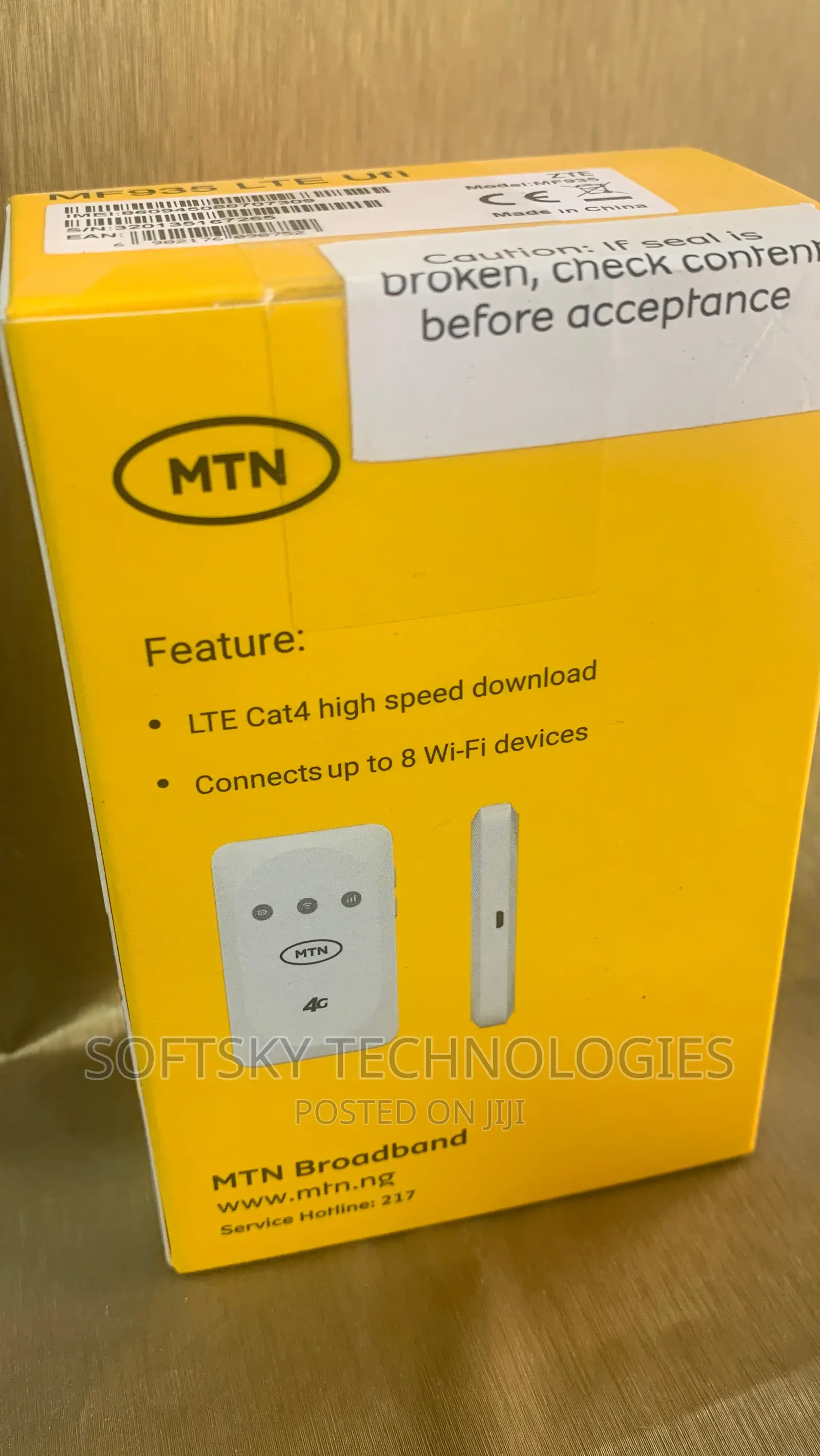 MTN 4G Mifi Lte