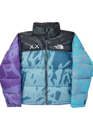 Bape X North Face Puffy Jacket Men Women